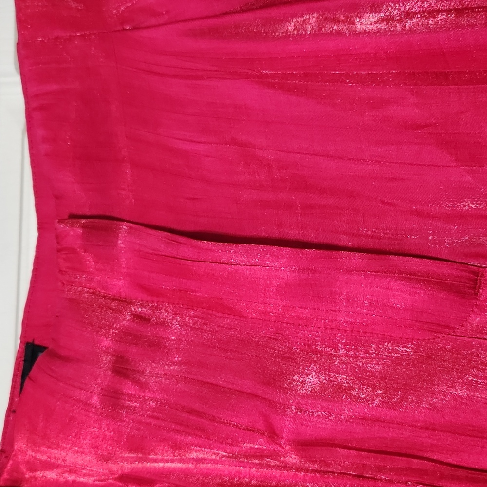 NWT Zara Wrinkled Effect Wide Leg Pant. Size L - Picture 4 of 8